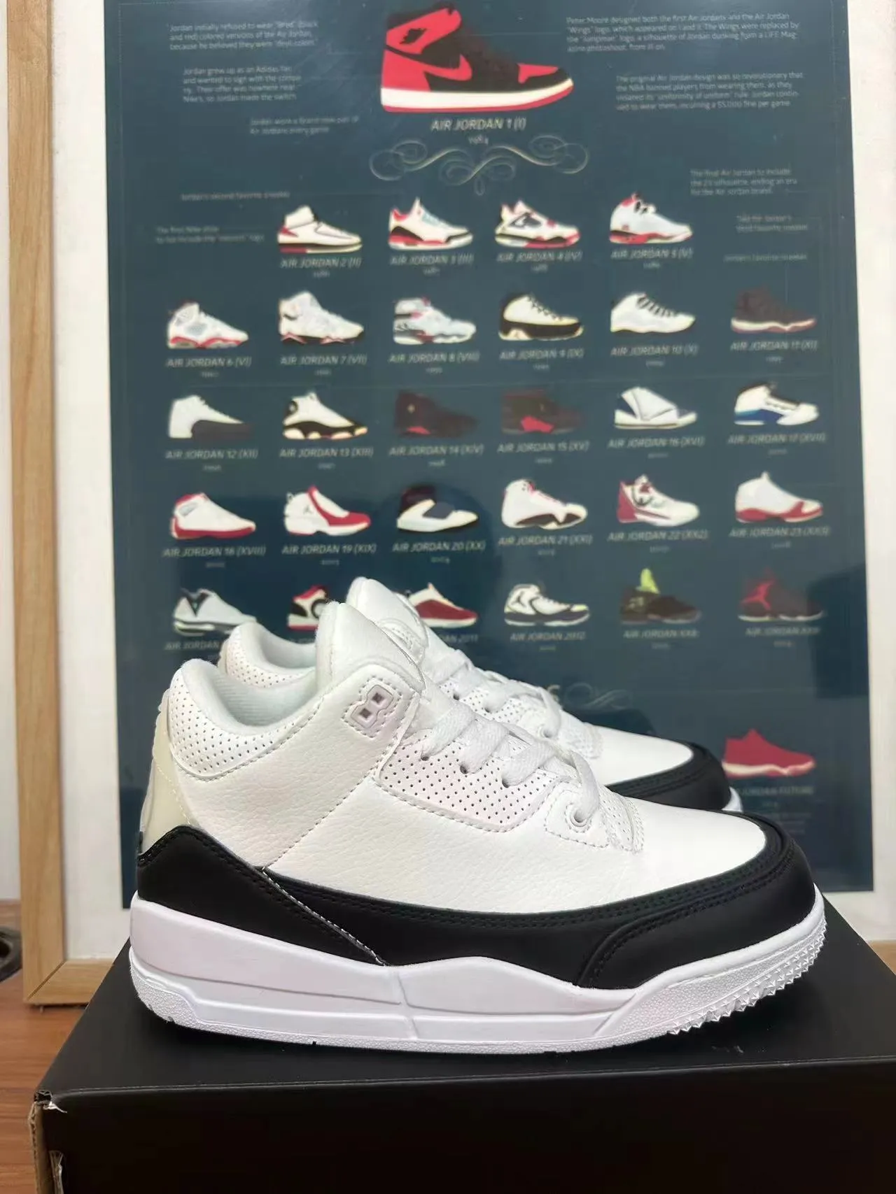 Zapatillas de baloncesto Air Jordan 3 con estampado de elefante blanco 4