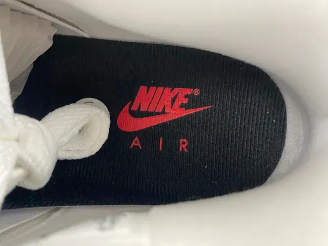 Air Jordan 4 أبيض أسود رمادي Speckle أحذية كرة السلة 7