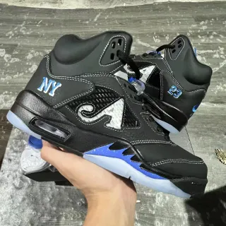 Air Jordan 5 黑色皇家蓝 NY 篮球鞋