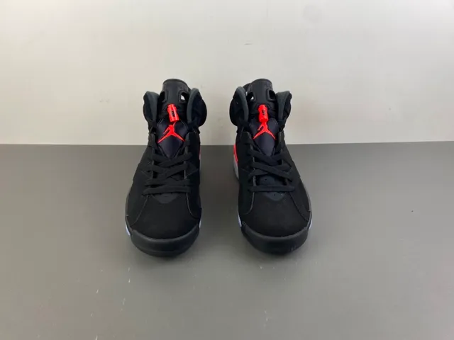 Air Jordan 6 Black Red Basketball Shoes 11