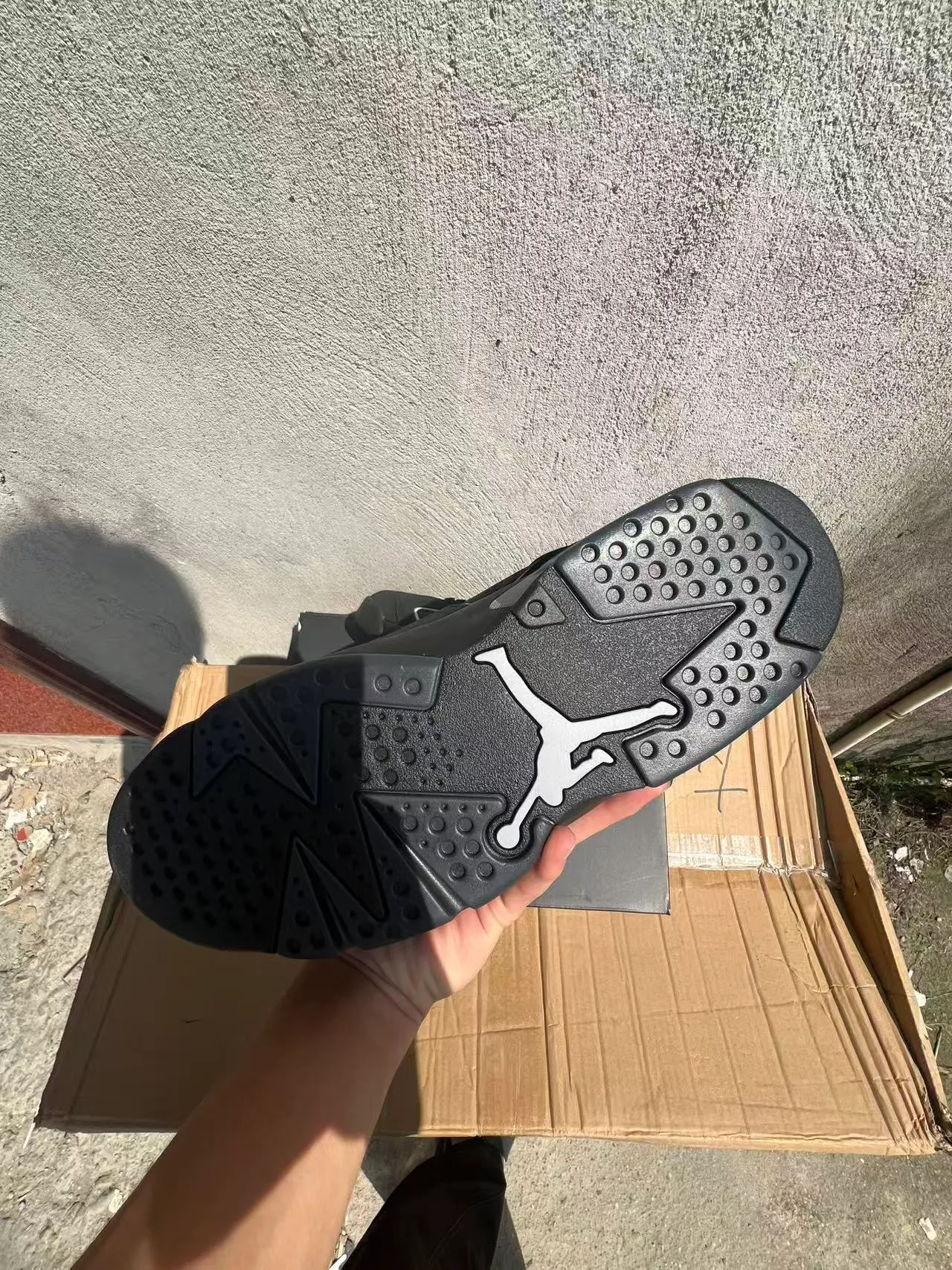 Chaussures de basketball Air Jordan 6 Noir Argenté 6