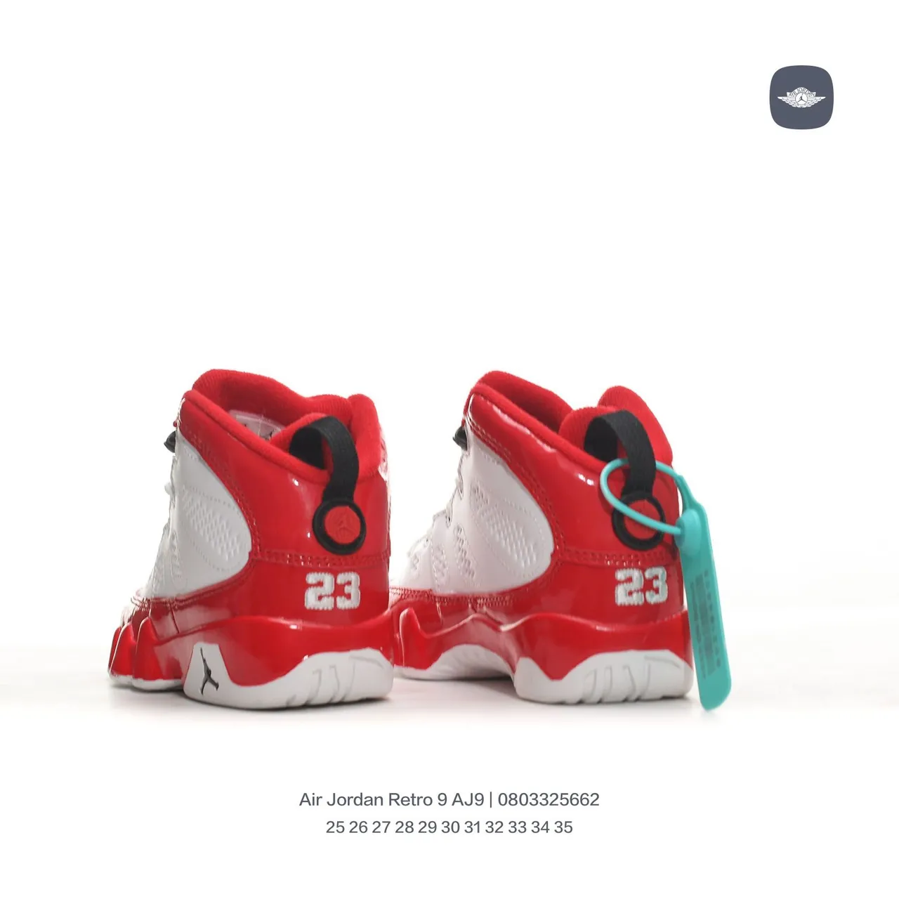Tênis de basquete Air Jordan 9 preto cinza amarelo laranja 7