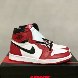 Air Jordan Vermelho Preto High-Top Painel de Couro Tênis de Basquete