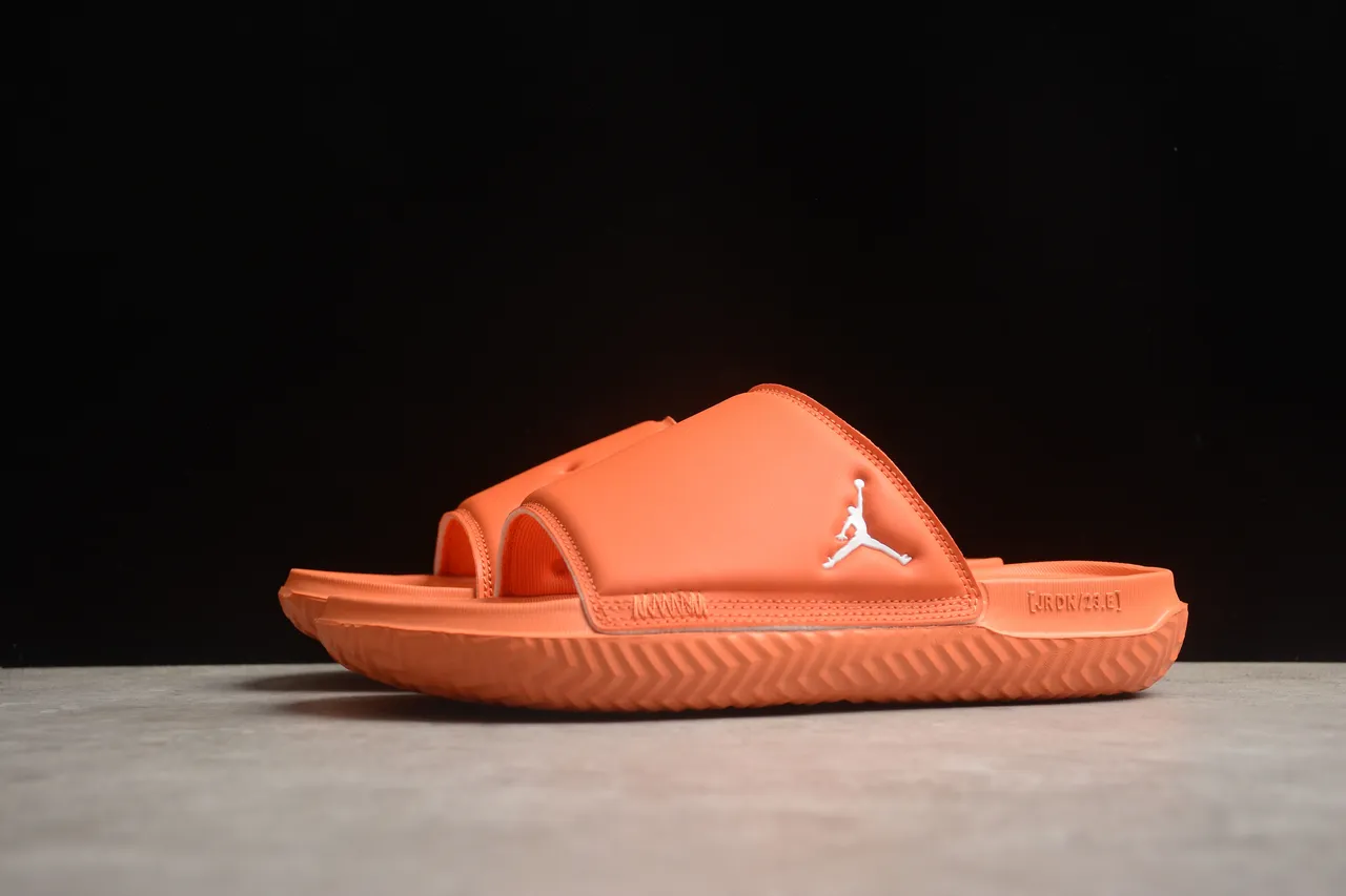 Air Jordan 橙色单带拖鞋 12