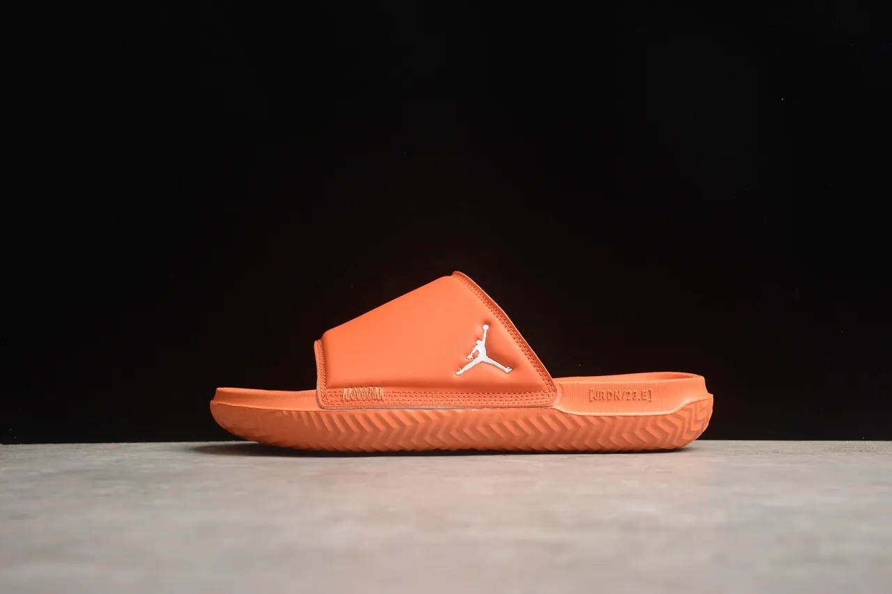Air Jordan 橙色单带拖鞋 13