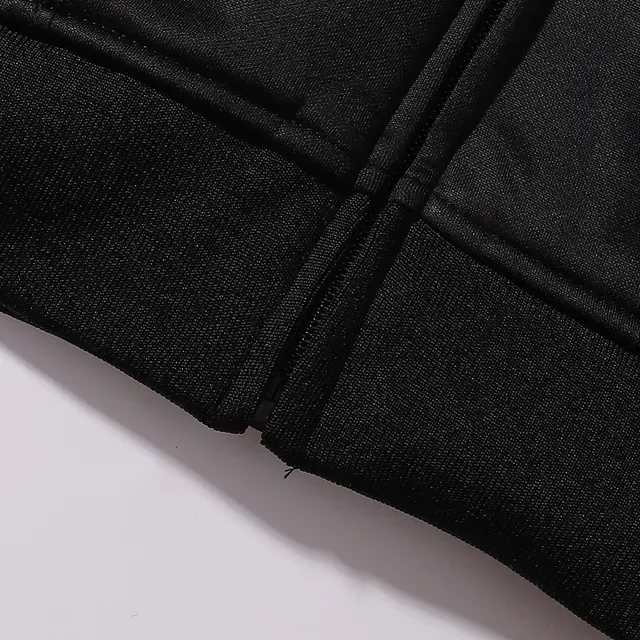 Air Jordan Track Veste Noir Marine Col Haut Fermeture Éclair Complète 9