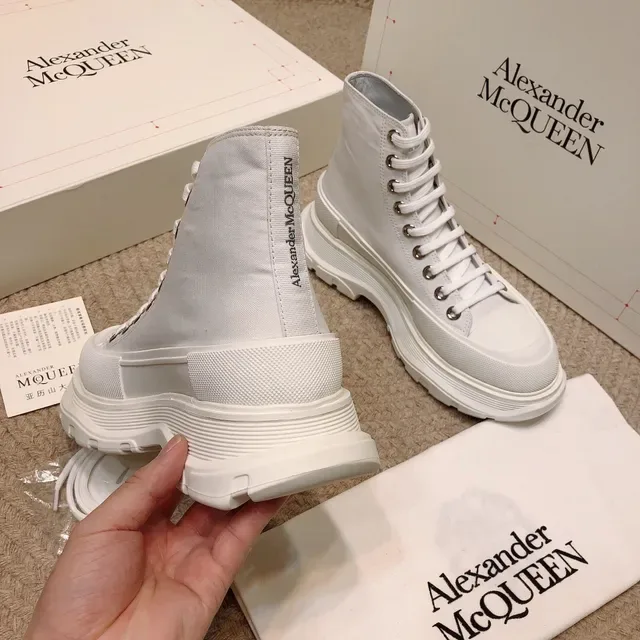 Alexander McQueen Oversized Sneaker White Lifestyle Sneakers 4