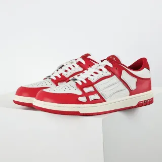 Amiri Skel Top Low Red and White Lifestyle Sneakers