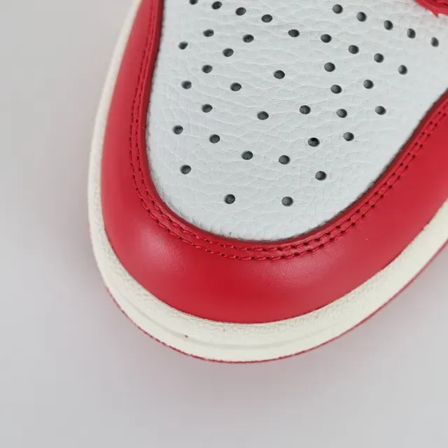 Amiri Skel Top Low Rouge et Blanc Sneakers Lifestyle 5