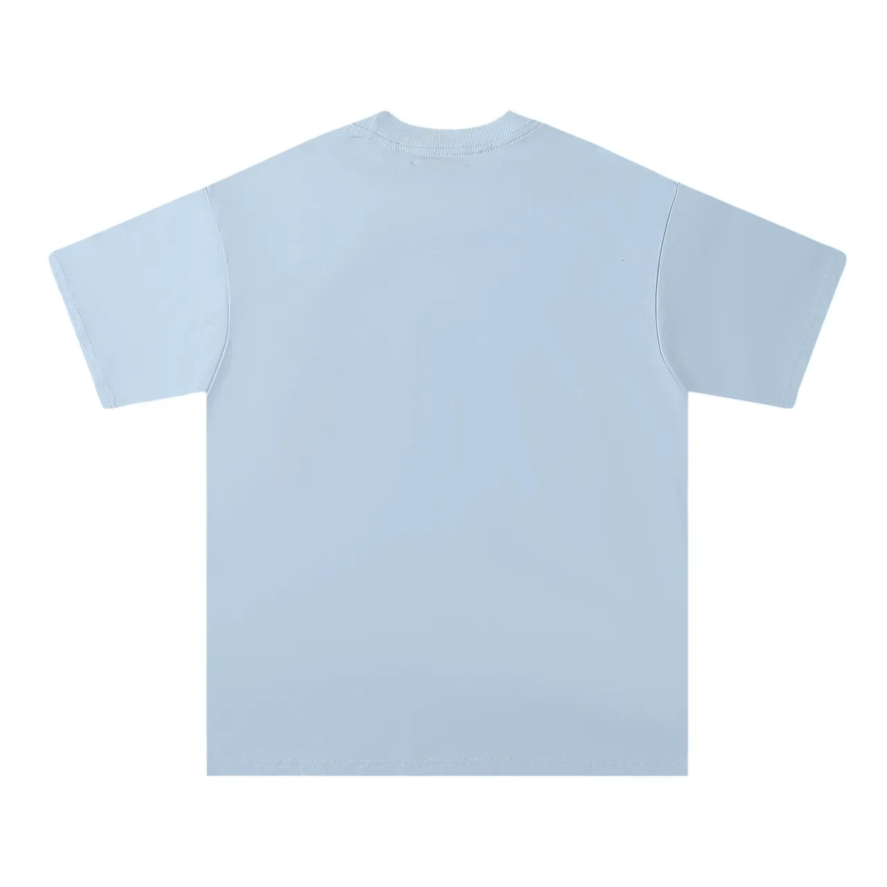 Camiseta Amiri logo apilado corte holgado 5
