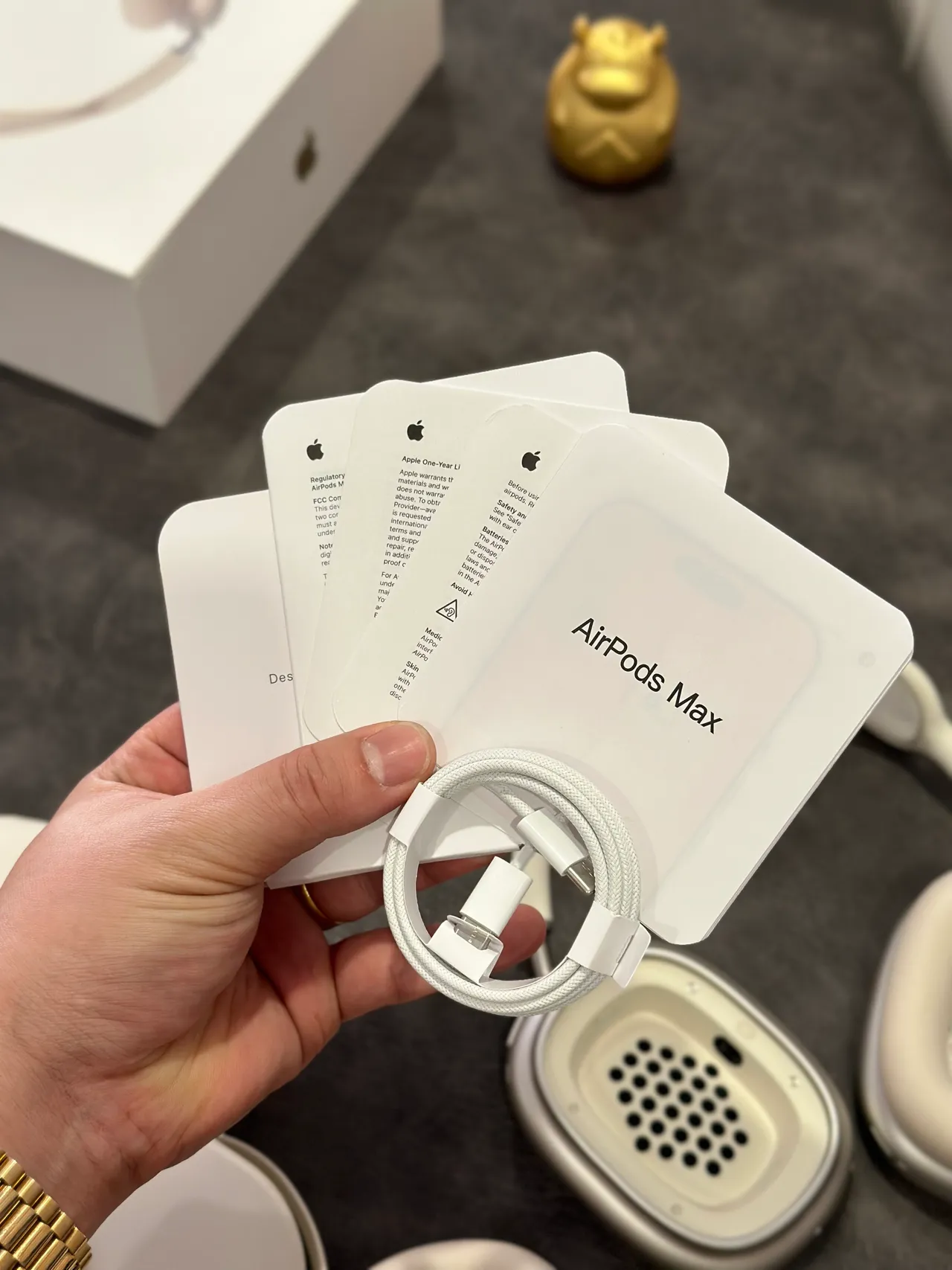 Apple AirPods Max Off-White Auriculares over-ear 7