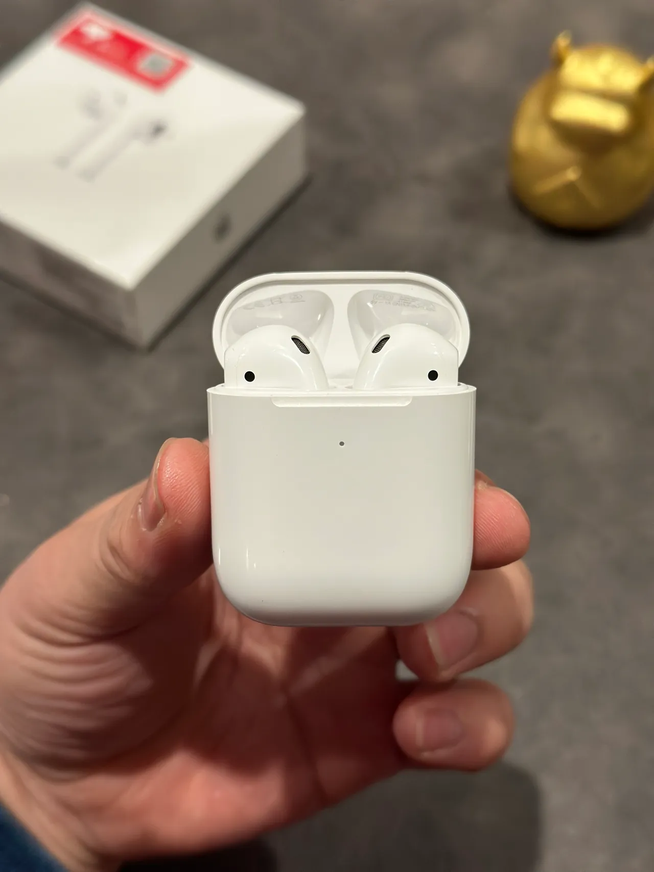 Apple AirPods 白色茎式开放式 TWS 耳机 4