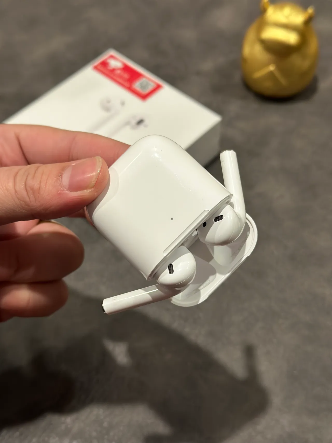 Apple AirPods 白色茎式开放式 TWS 耳机 5