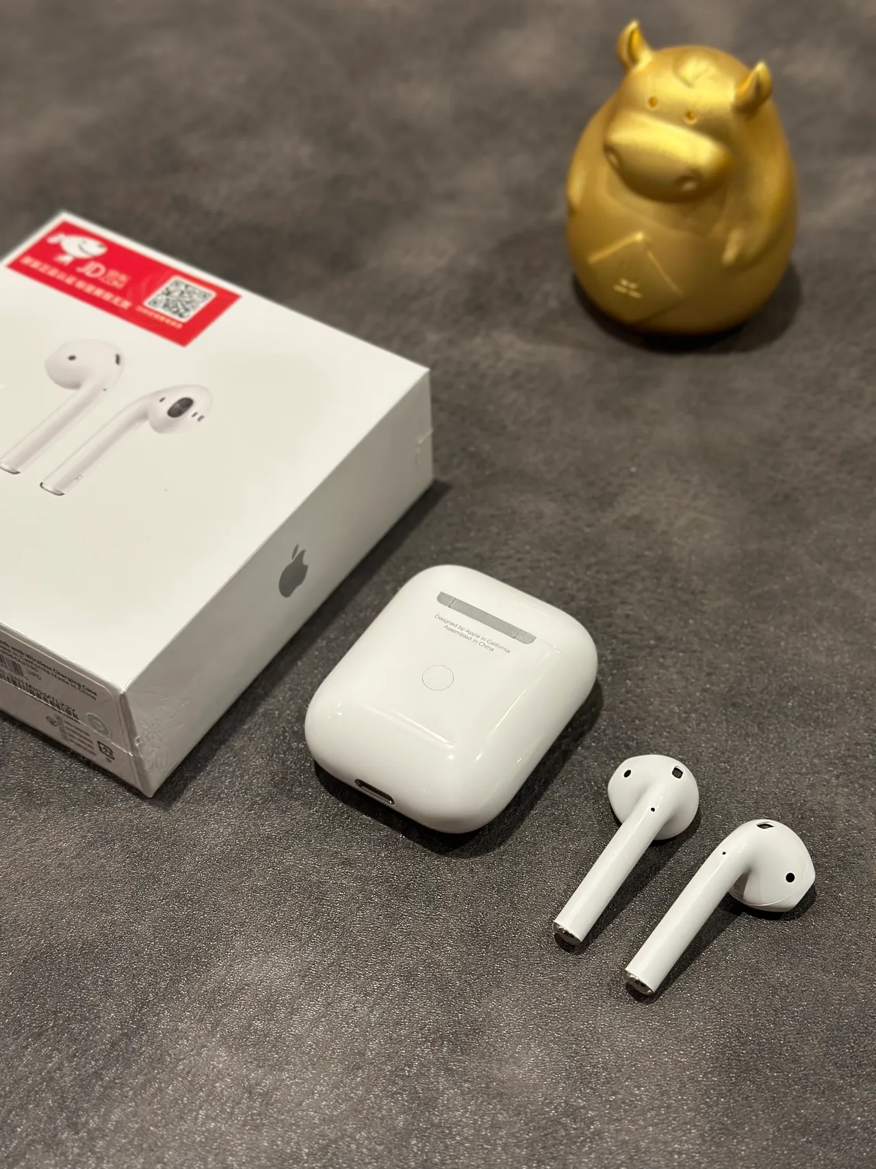 Apple AirPods 白色茎式开放式 TWS 耳机 7