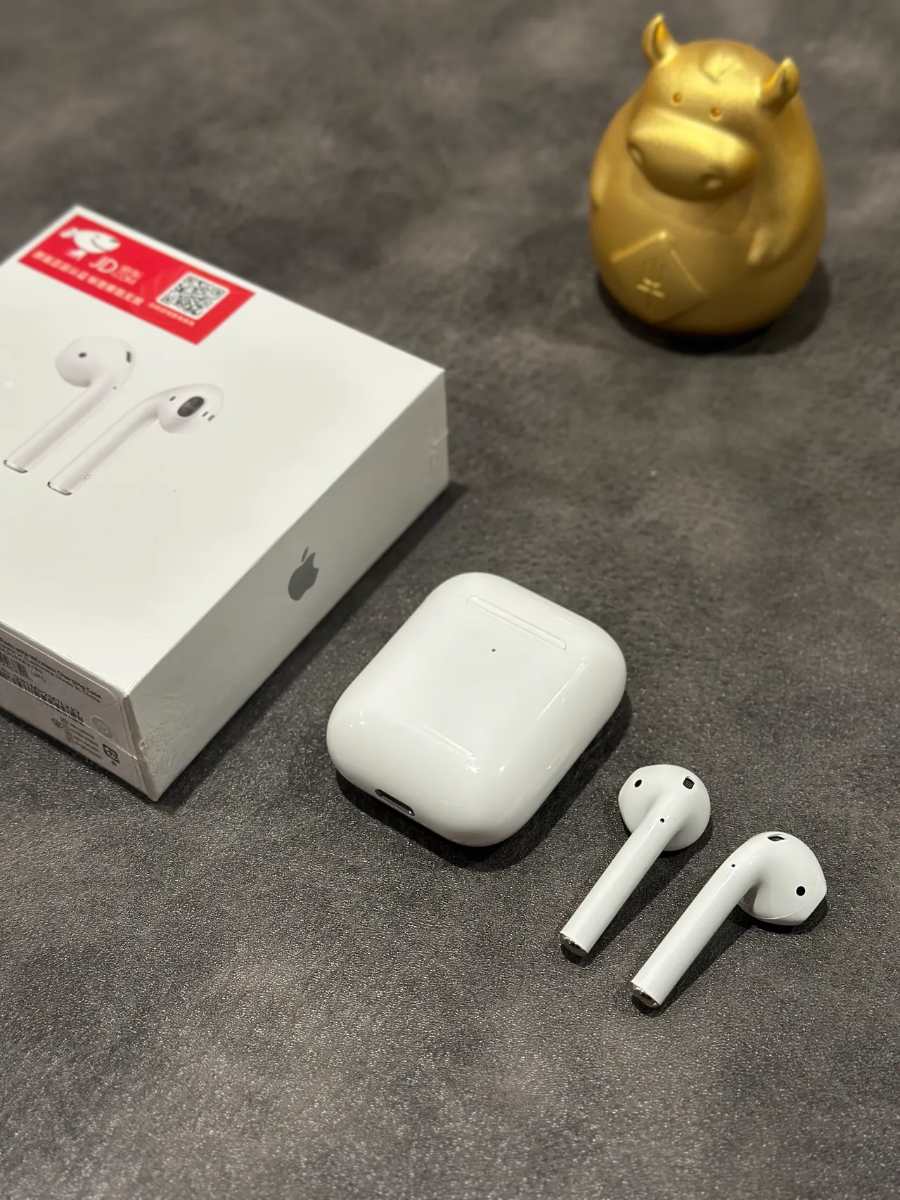 Apple AirPods 白色茎式开放式 TWS 耳机 8