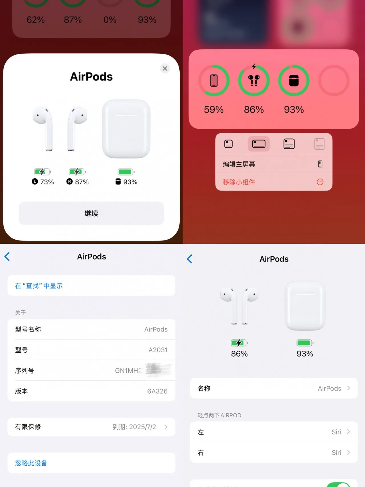 Apple AirPods 白色茎式开放式 TWS 耳机 10