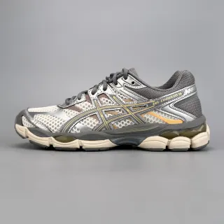 ASICS Gel-Cumulus 16 ग्रे सफेद चाँदी सोना रनिंग जूते