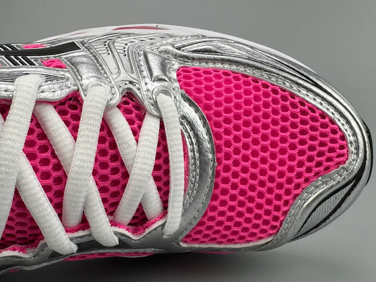 ASICS Gel-Kayano 14 Silver Pink Running Shoes 6