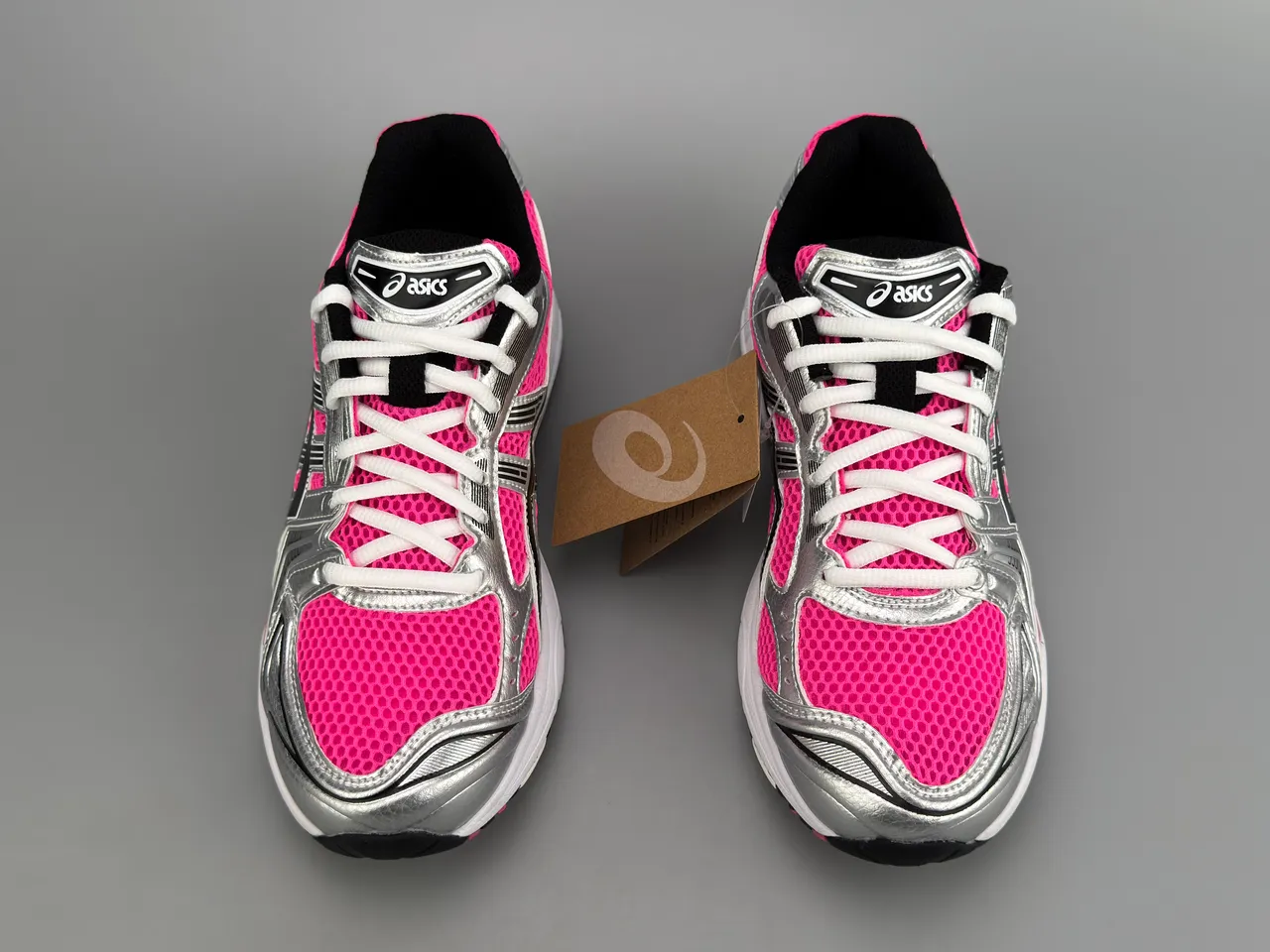 ASICS Gel-Kayano 14 Silver Pink Running Shoes 7