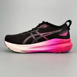 ASICS Gel-Kayano Black Pink Gradient Running Shoes