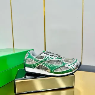 ASICS 绿银 网面鞋面 合成材料 笼式覆盖层 生活方式运动鞋