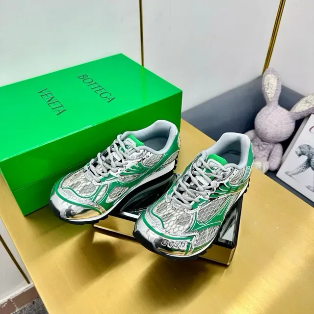 ASICS 绿银 网面鞋面 合成材料 笼式覆盖层 生活方式运动鞋 8