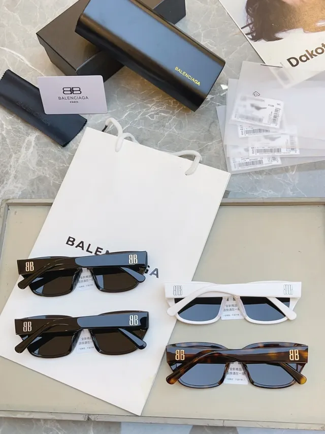 Balenciaga BB0480SK Black Frame Gray Mirror Lens Sunglasses 7