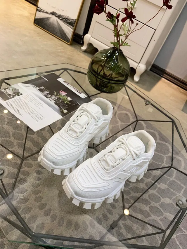 Balenciaga Defender Monochrome White Chunky Sneakers 3