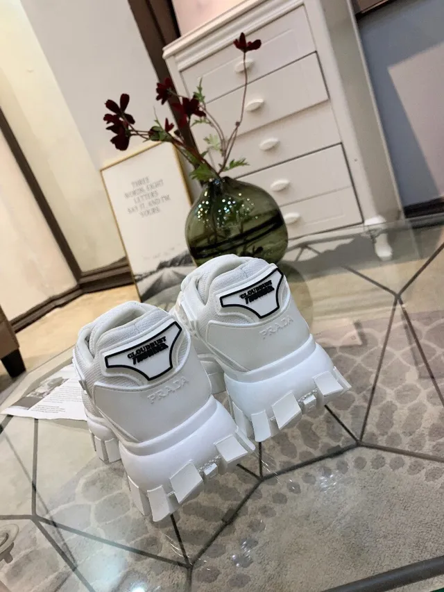 Balenciaga Defender Monochrome White Chunky Sneakers 4