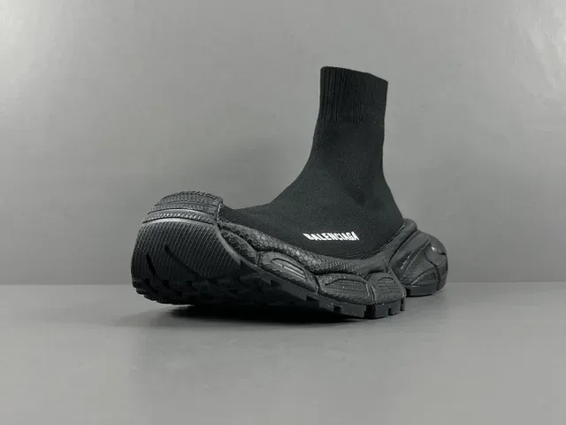 Balenciaga Speed Trainer Preto Sock-Fit Tênis lifestyle 15