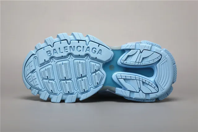 Balenciaga Track Trainer Light Blue Chunky Sneakers 6
