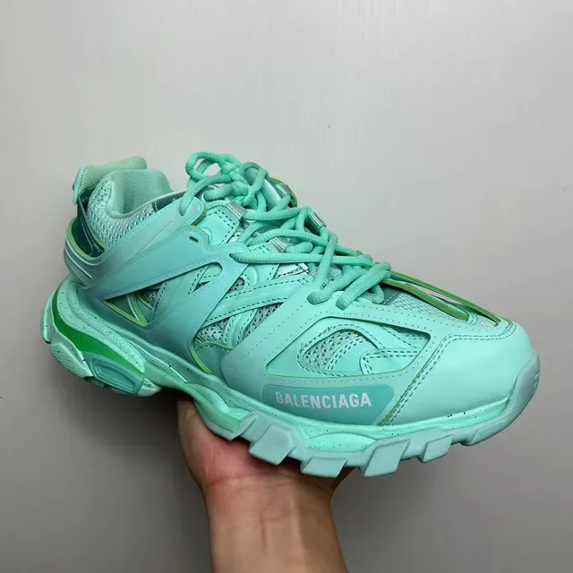 Balenciaga Track Trainer Mint Green Chunky Sneakers 2