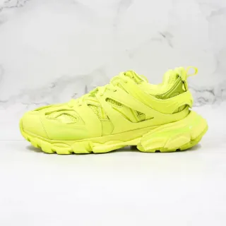 Balenciaga Track Trainer Neon Yellow Chunky Sneakers
