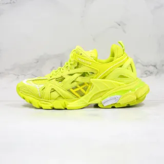 Balenciaga Track Trainer Zapatillas Chunky Amarillo Neón