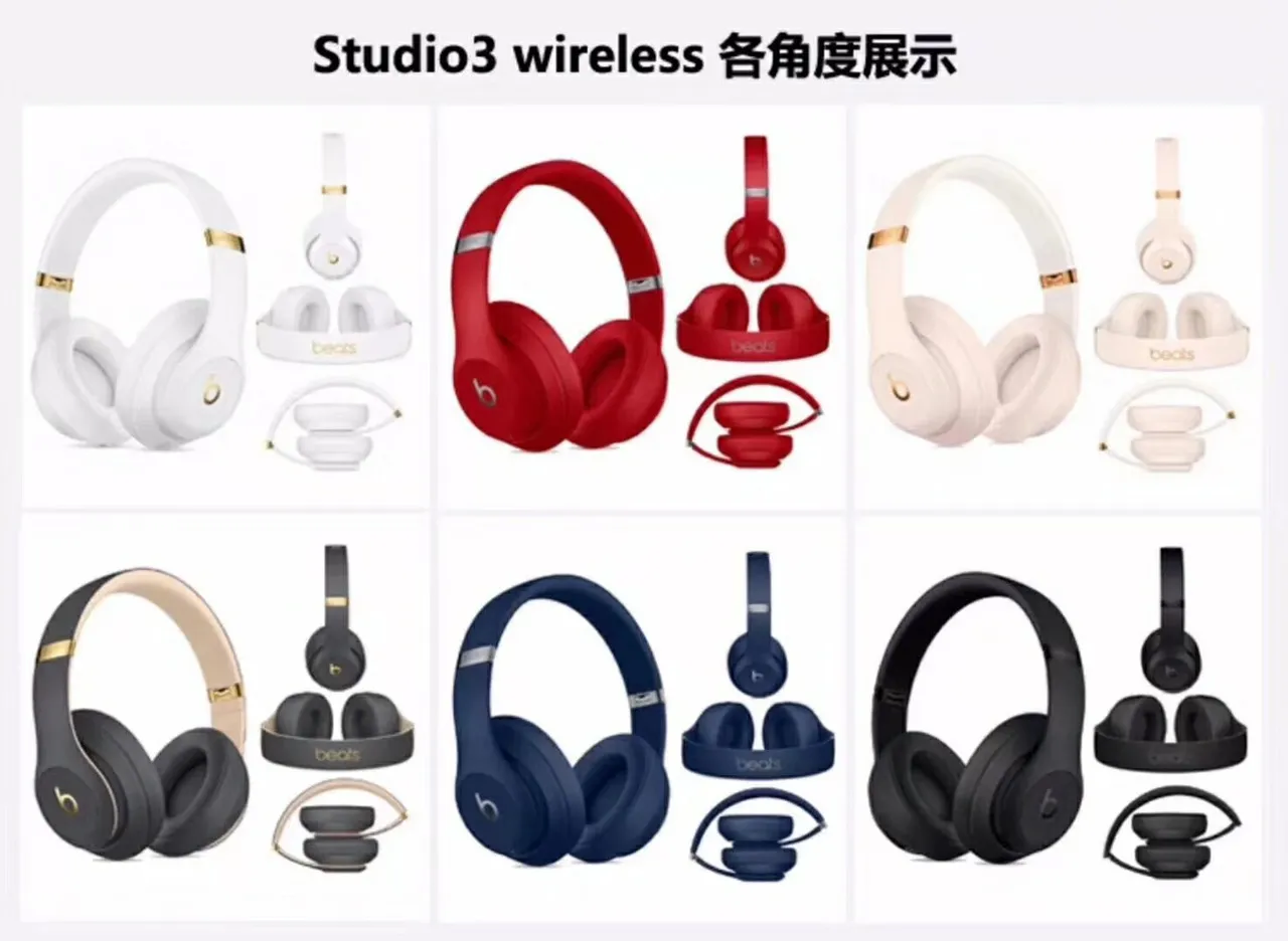 Beats Studio3 Wireless Over-Ear Headphones 7