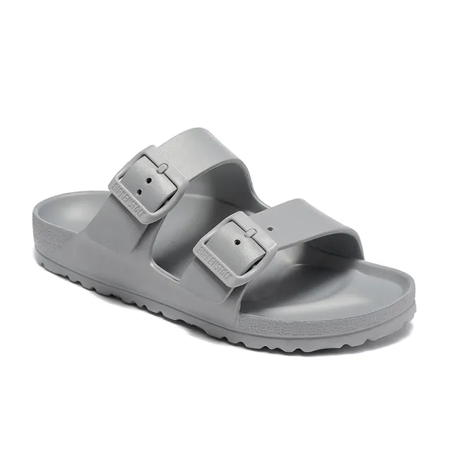 Birkenstock Arizona 灰色休闲凉鞋 4