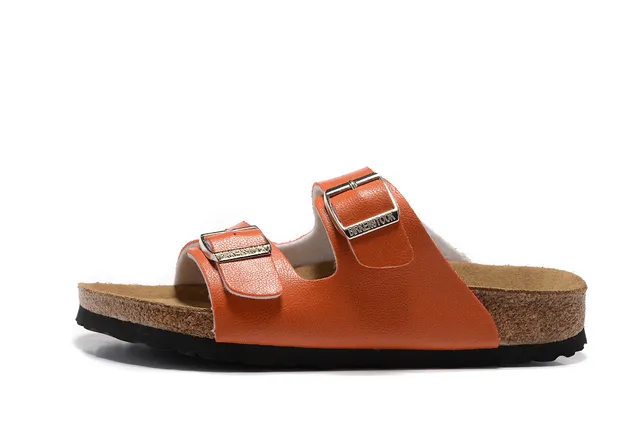 Birkenstock Arizona Laranja Sandálias casuais de duas tiras 2