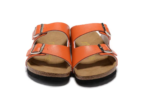 Birkenstock Arizona Laranja Sandálias casuais de duas tiras 3