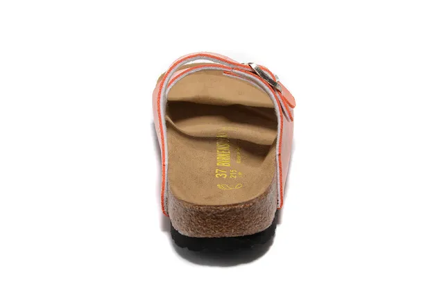 Birkenstock Arizona Laranja Sandálias casuais de duas tiras 5
