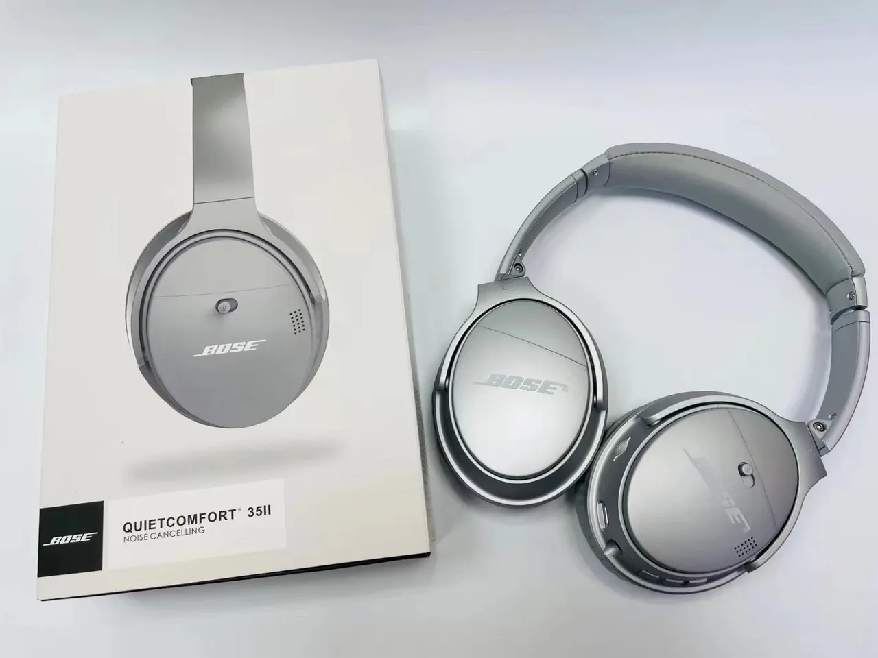 Bose QuietComfort गुलाबी सोना चौपार्श्वीय शोर नियंत्रण ओवर-यर हेडफोन्स 10