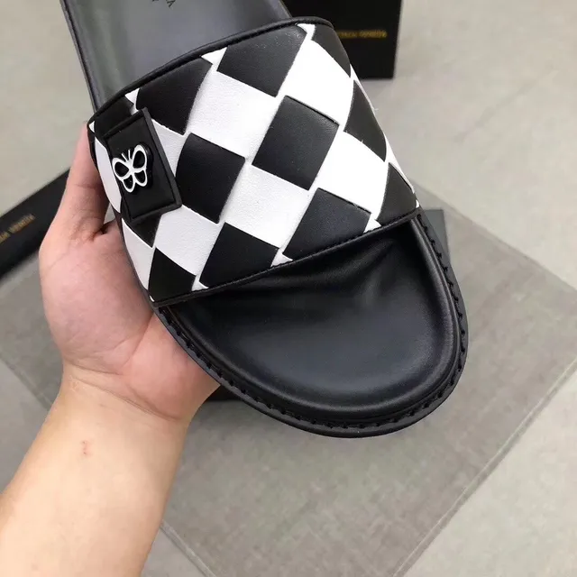 Bottega Veneta Cassette Checkerboard Slipper 3