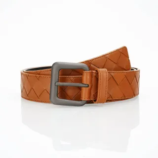 Bottega Veneta Cassette Intrecciato Leather Belt
