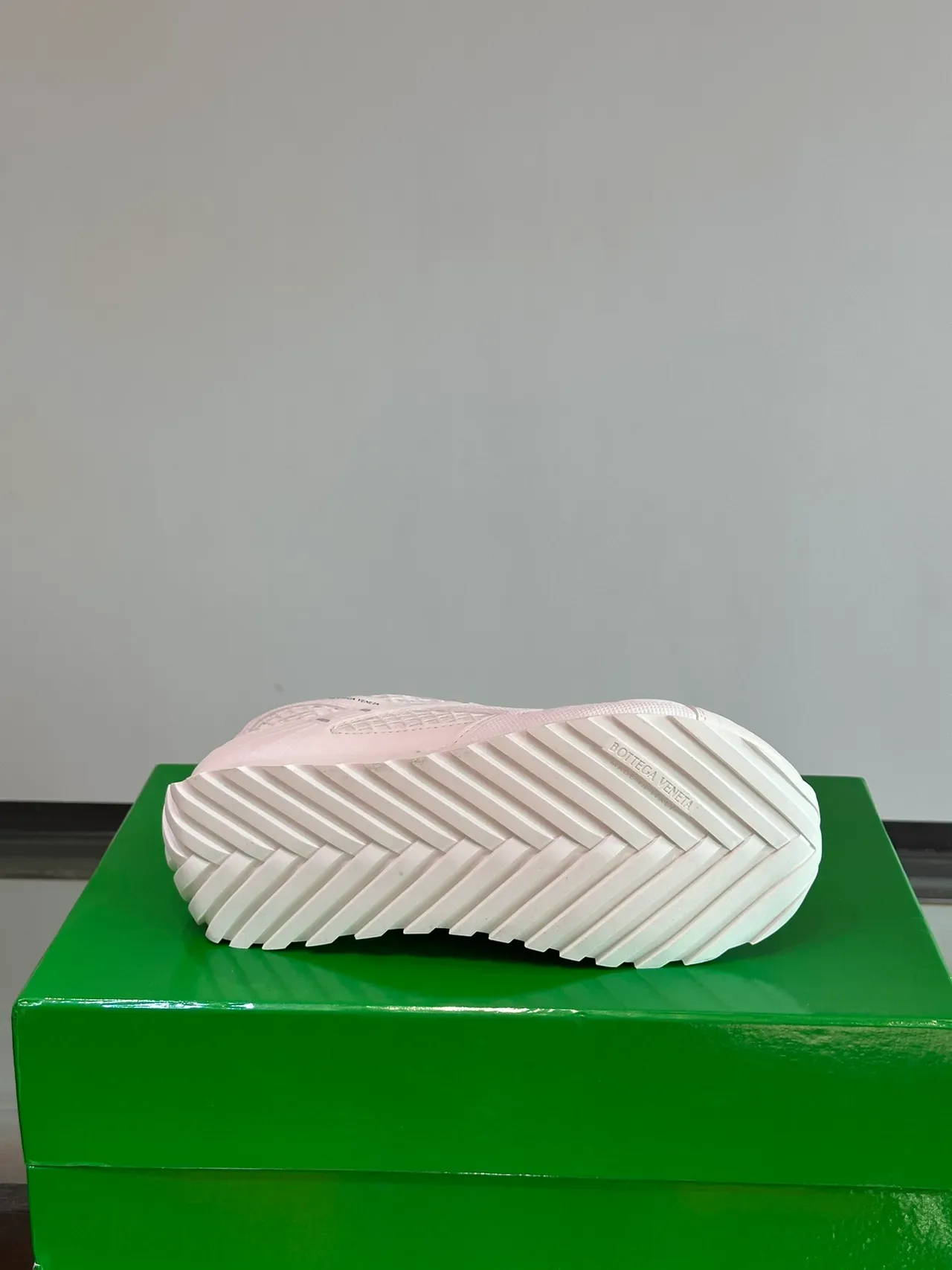 Bottega Veneta White Quilted Diamond-Mesh Overlays Layered Synthetic Construction Lifestyle Sneakers 3