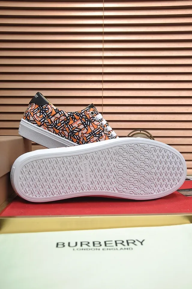 Burberry Monogram-Print Low-Top Lifestyle Sneakers 2