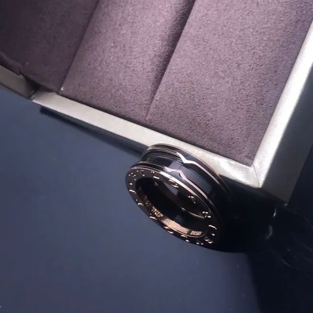Bvlgari B.zero1 Rock Black Ceramic and Metal Rings 3