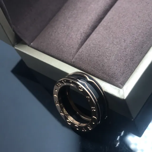 Bvlgari B.zero1 Rock Black Ceramic and Metal Rings 4