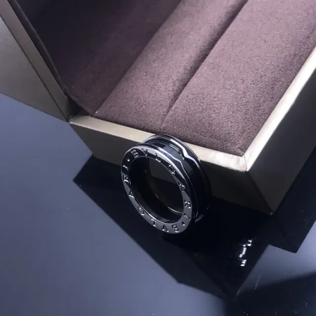 Bvlgari B.zero1 Rock Black Ceramic and Metal Rings 5