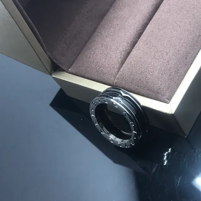 Bvlgari B.zero1 Rock Black Ceramic and Metal Rings 6