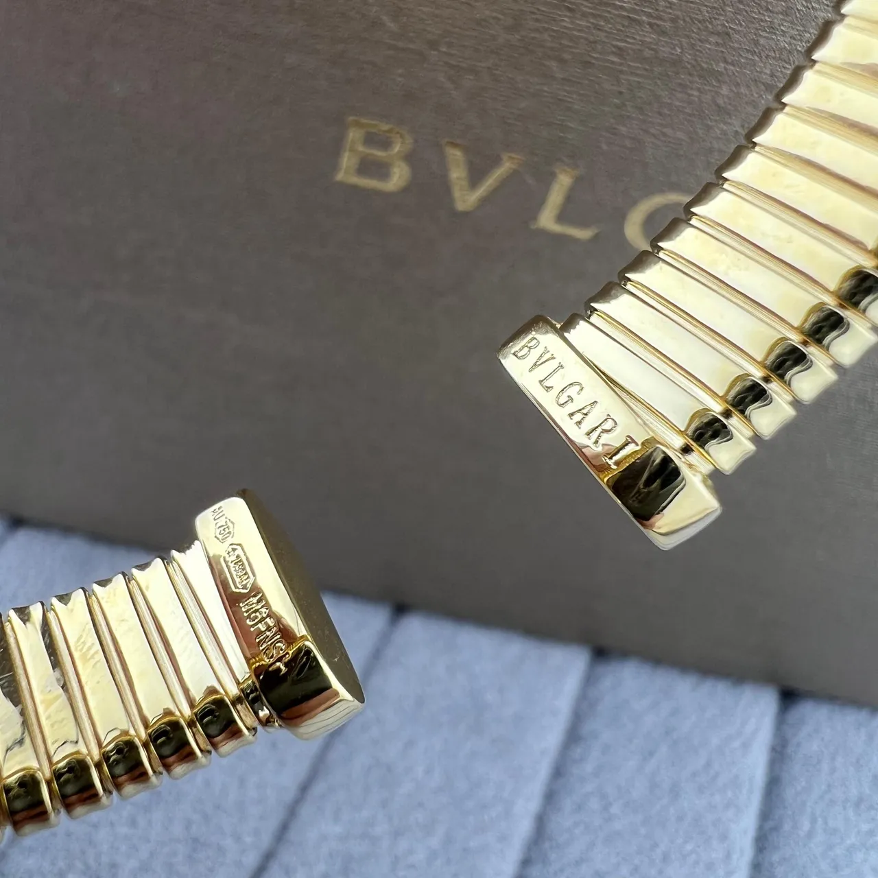 Bvlgari Tubogas Yellow Gold and Rose Gold ব্রেসলেট 2