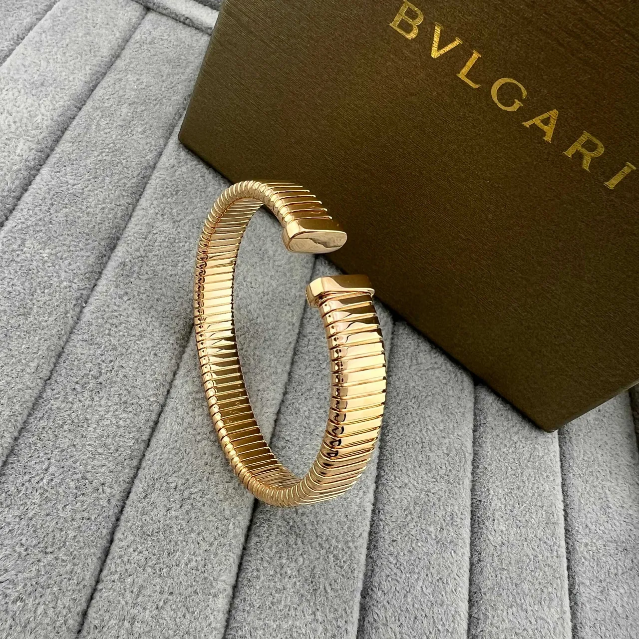 Bvlgari Tubogas Yellow Gold and Rose Gold ব্রেসলেট 4